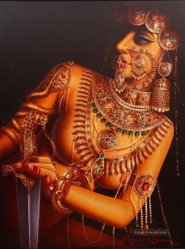 schönheit schmetterling Ölbilder verkaufen - Tödliche Schönheit Indien